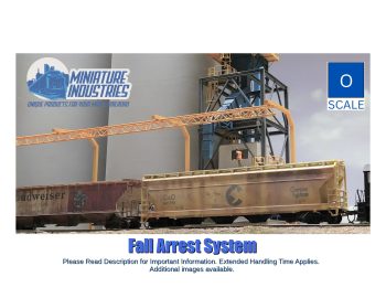O Scale Fall Arrest System Kit for Grain Elevator Structures 1:48